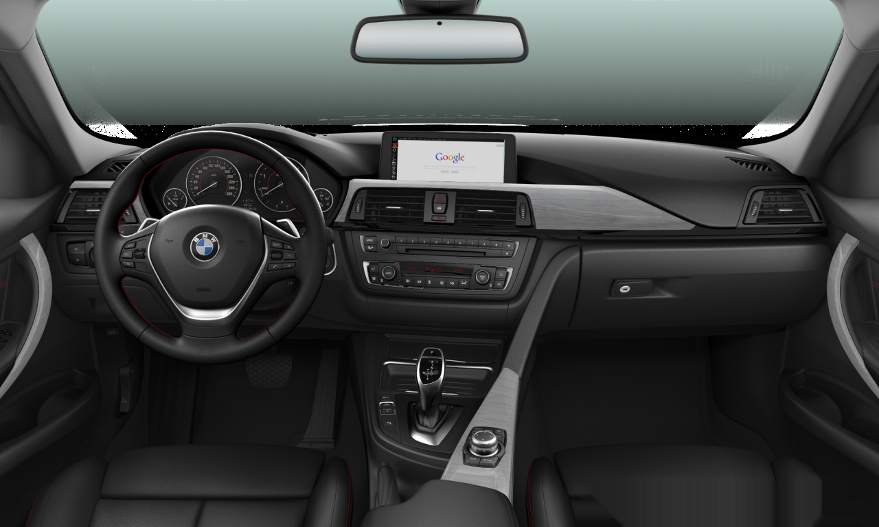 Interior of 2012 BMW 330d (F31), VIN WBA3L51080F486440