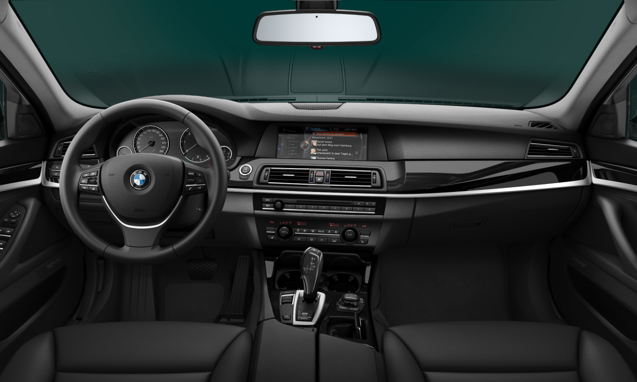 Interior of BMW 535d (F11), VIN WBAXB71050DX14650