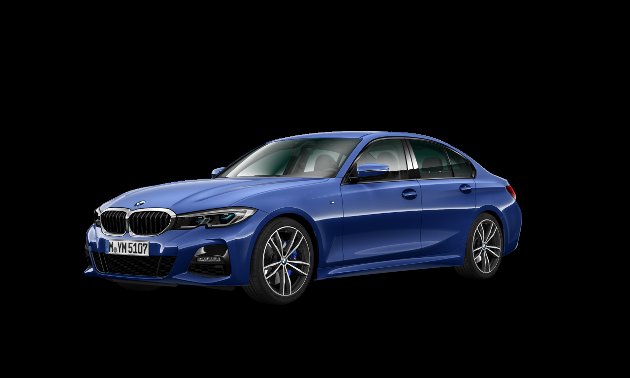 Exterior of 2019 BMW 330i xDrive (G20), VIN WBA5R71050FH37176