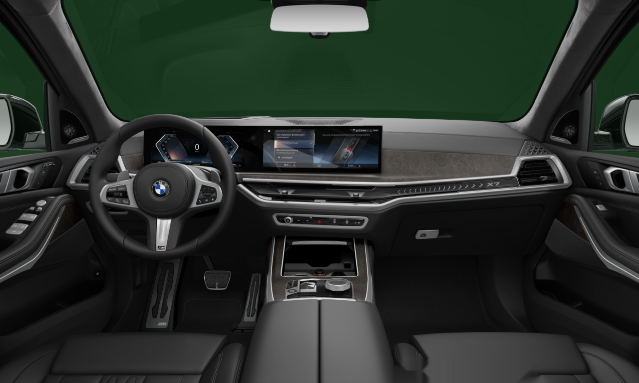 Interior of BMW X7 xDrive40d (G07 (MUE)), VIN WBA21EN0X09T19345