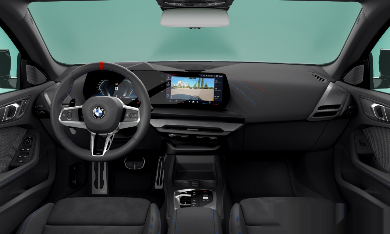 Interior of BMW M235 xDrive (F74), VIN WBA31GG0107R89939