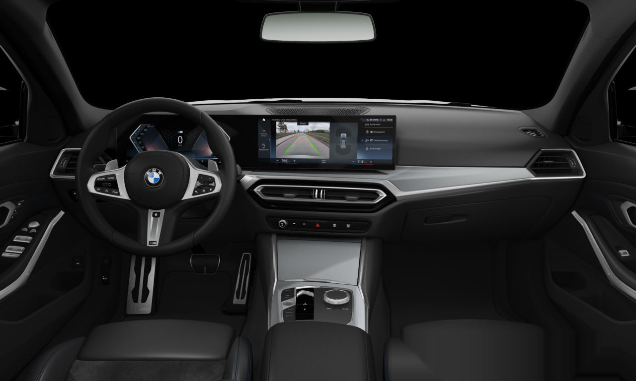 Interior of BMW 318i (G21 (MUE)), VIN WBA11FY080FR29517