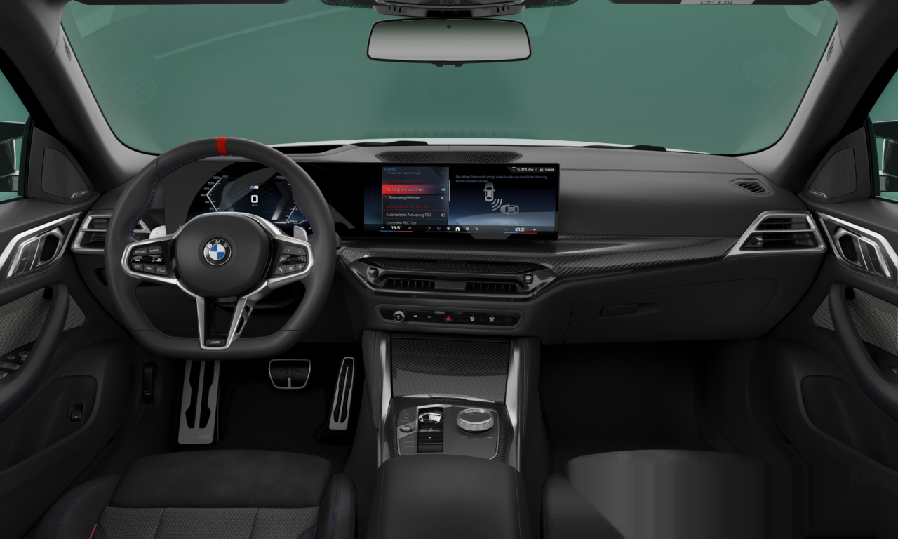 Interior of 2025 BMW M440i xDrive (G26 (MUE)), VIN WBA61HC030FV58209