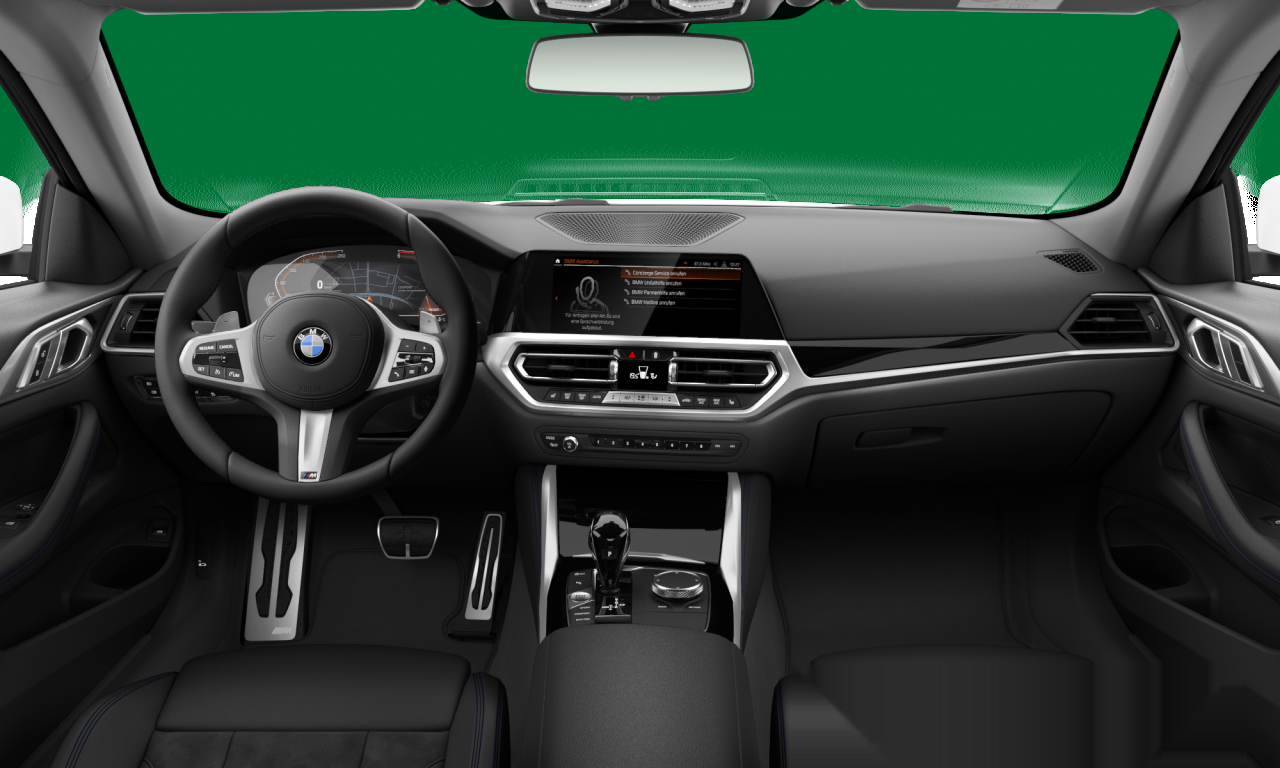Interior of BMW 420d (G22), VIN WBA11AS010CK70922