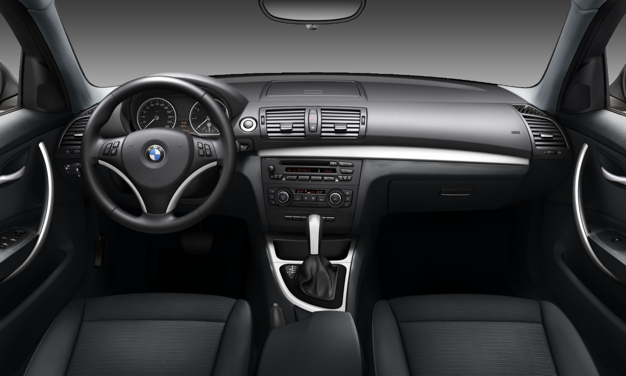 Interior of BMW 116i (E87 (MUE)), VIN WBAUE1103BE621520