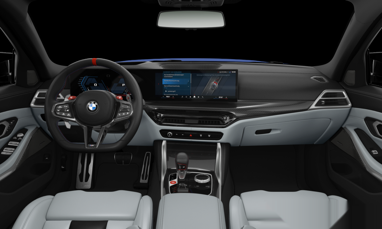 Interior of BMW M3 Competition M xDrive (G81 (MUE)), VIN WBS21GB0X0FV25651