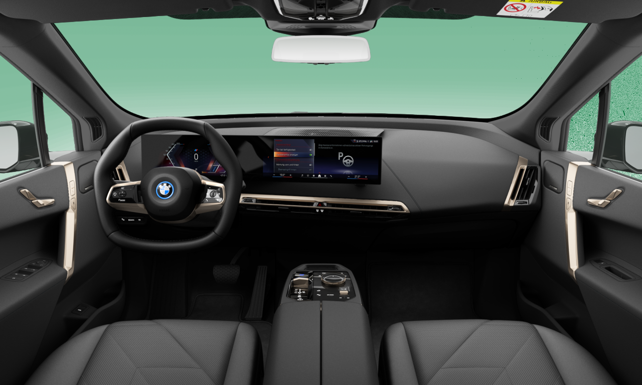Interior of 2023 BMW iX xDrive40 (I20), VIN WBY11CF060CR28256