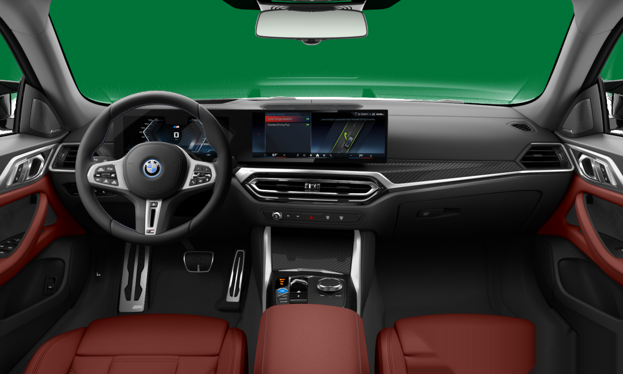 Interior of BMW i4 M50 (G26), VIN WBY33AW04RFR50095