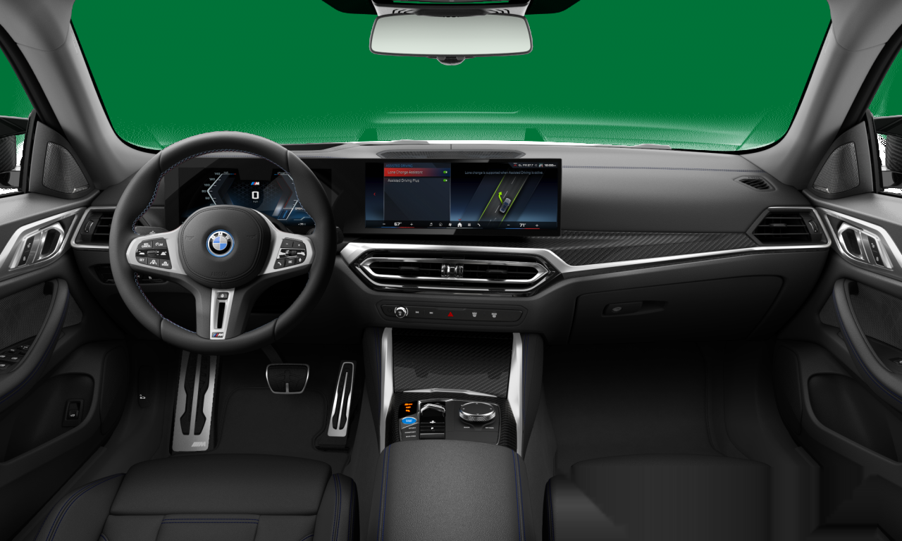 Interior of BMW i4 M50 (G26), VIN WBY33AW0XPFP38220