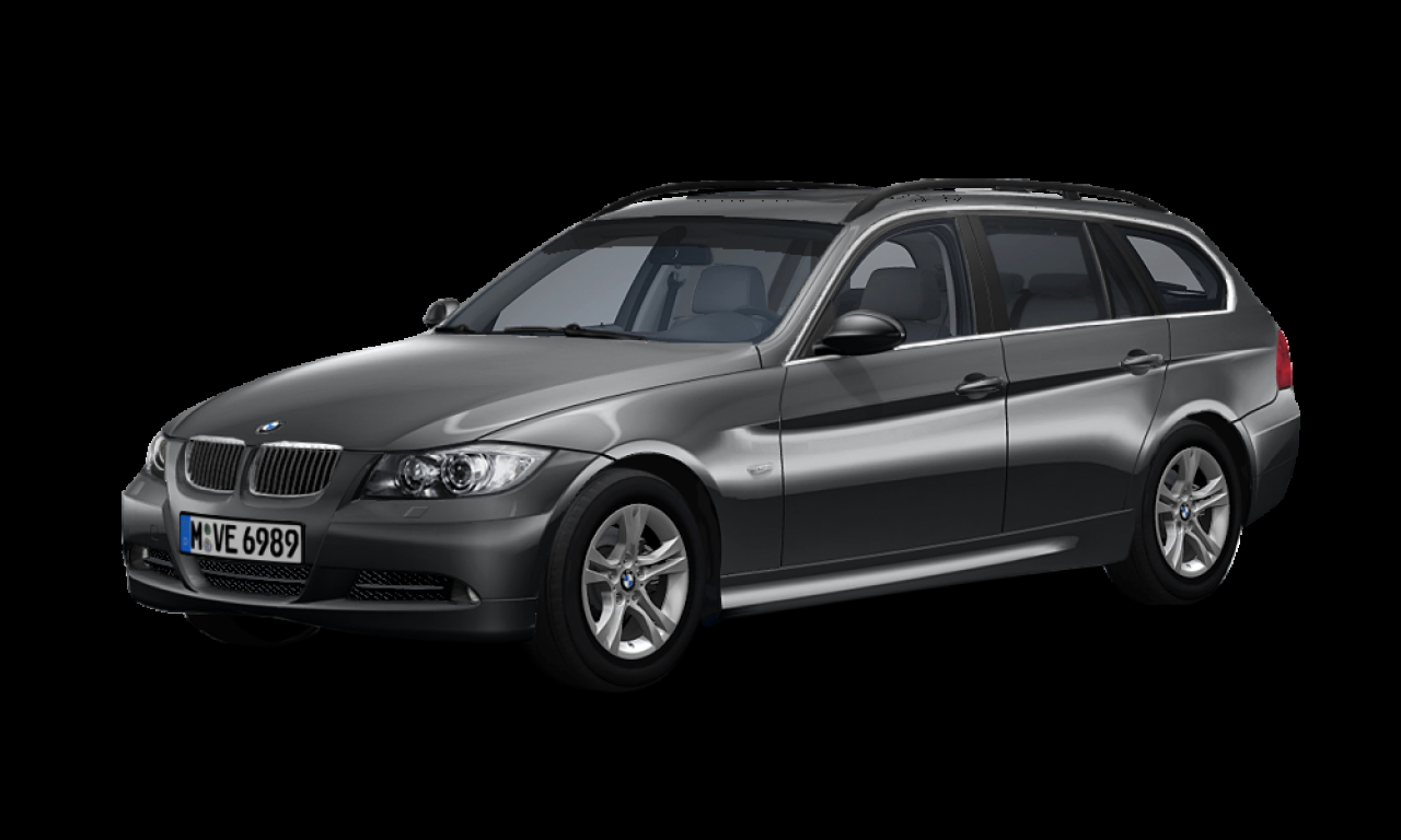 Exterior of BMW 325i (E91), VIN WBAVV31050A114168