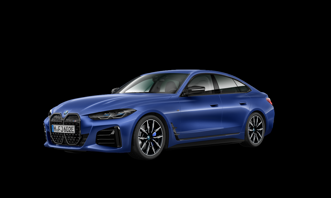 Exterior of BMW i4 M50 (G26), VIN WBY31AW06NFM64873