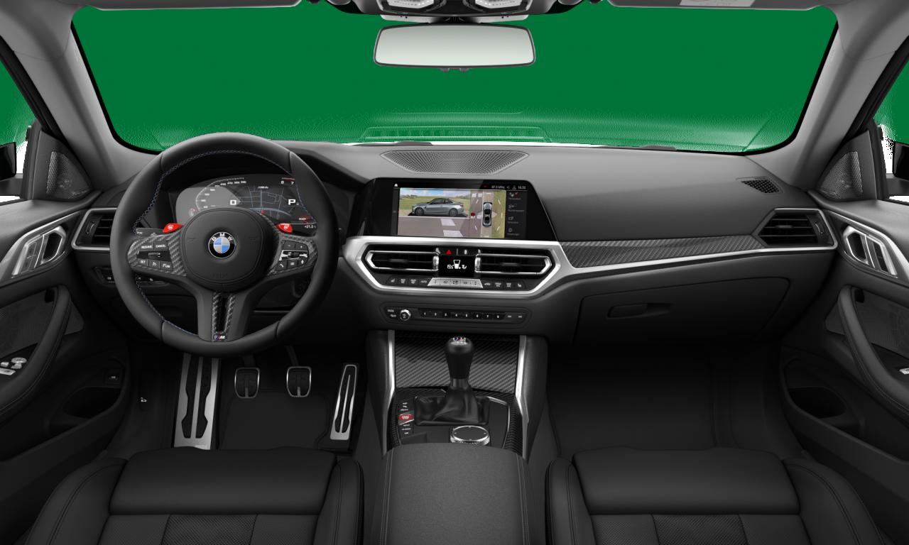 Interior of 2021 BMW M4 (G82), VIN WBS52AZ090CH46207
