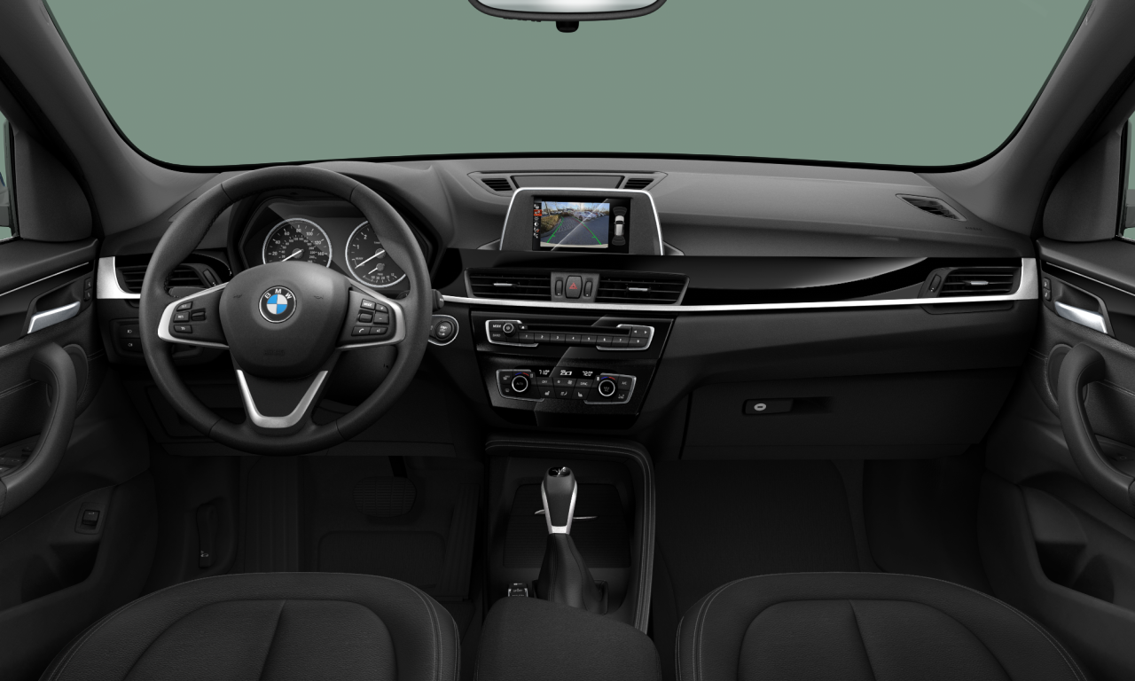 Interior of BMW X1 xDrive28i (F48), VIN WBXHT3C36G5F66233