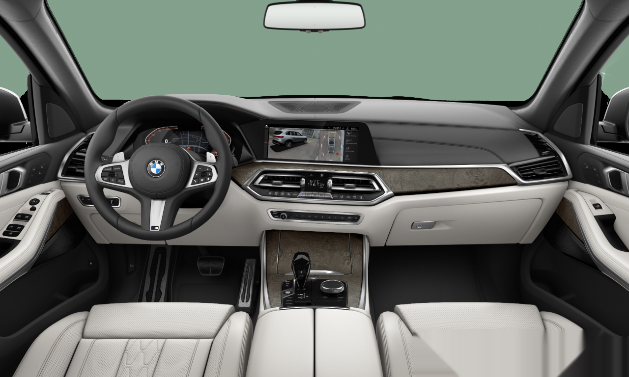 Interior of BMW X5 xDrive40i (G05), VIN 5UXCR6C06P9R96684