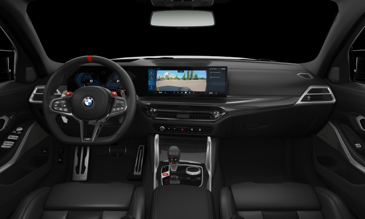 Interior of BMW M3 Competition M xDrive (G80 (MUE)), VIN WBS32HJ050FU83267