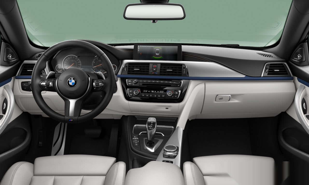 Interior of BMW 435d xDrive (F33 (MUE)), VIN WBA8S720205R66126