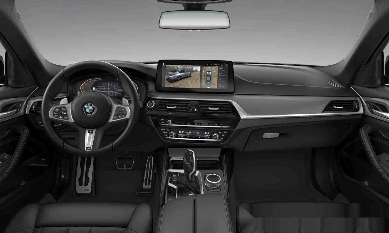 Interior of 2020 BMW 540i (G30 (MUE)), VIN WBA51BJ030CE92261