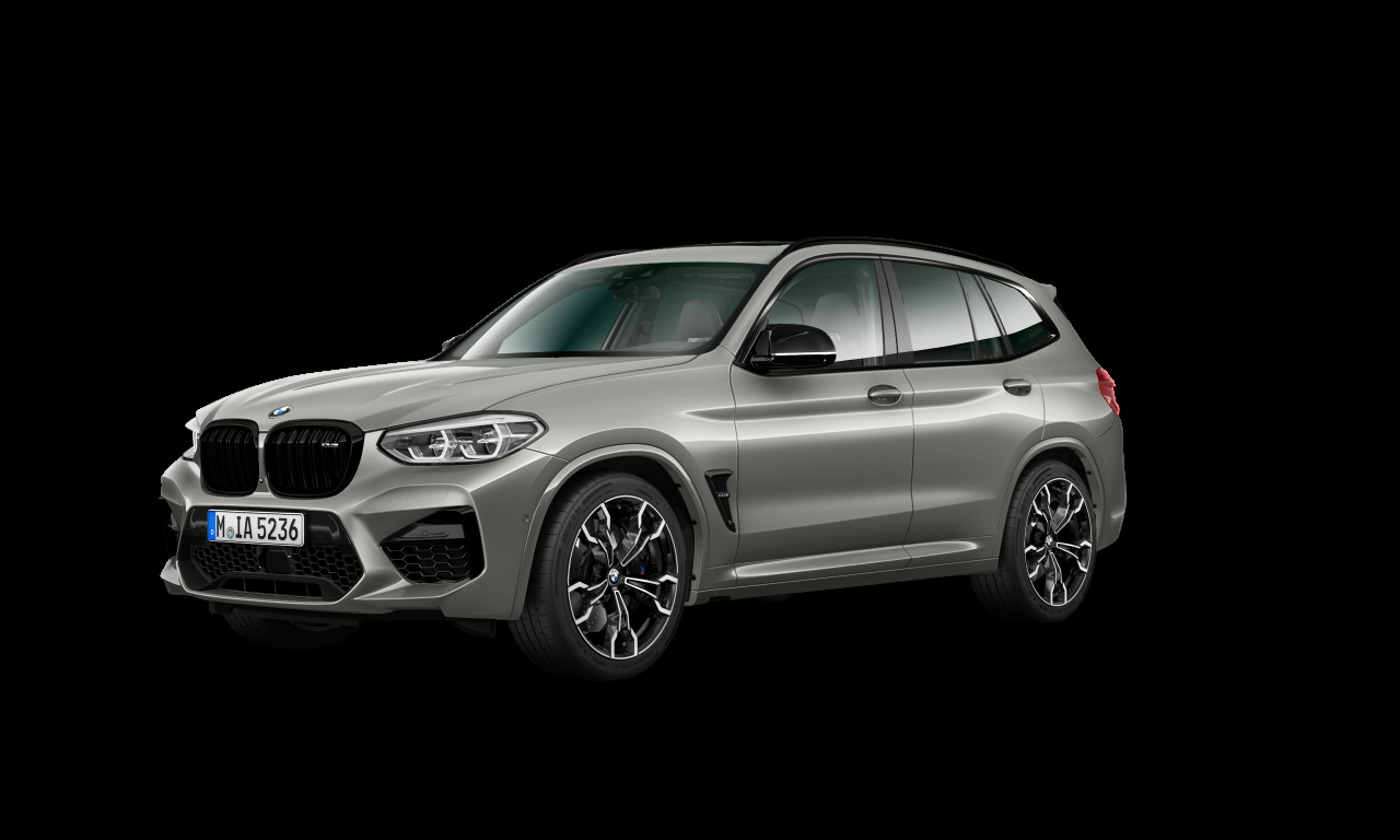 Exterior of 2020 BMW X3 M (F97), VIN WBSTS010609F47691