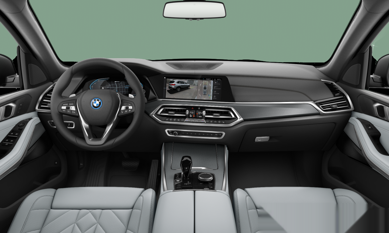 Interior of BMW X5 xDrive45e (Sports Activity Vehicle (5 Doors)), VIN 5UXTA6C08P9P77040
