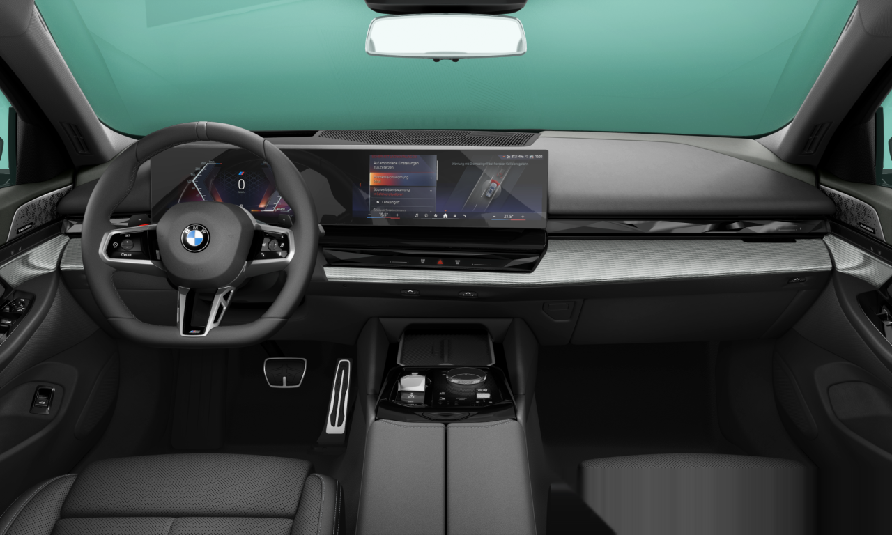 Interior of 2025 BMW 540d xDrive (G61), VIN WBA31GW090CV62257