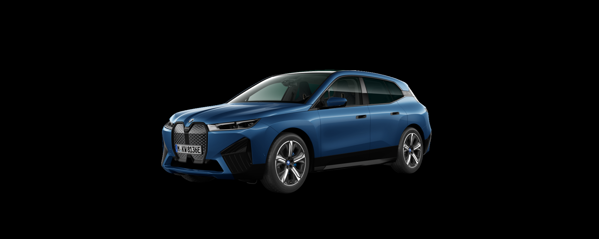 Exterior of 2021 BMW iX xDrive50 (I20), VIN WBY21CF060CJ52070