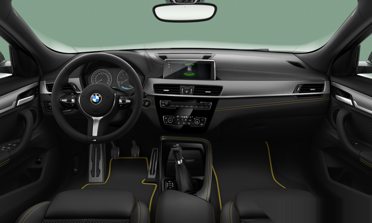 Interior of BMW X2 sDrive18i (F39), VIN WBAYH110805U65867