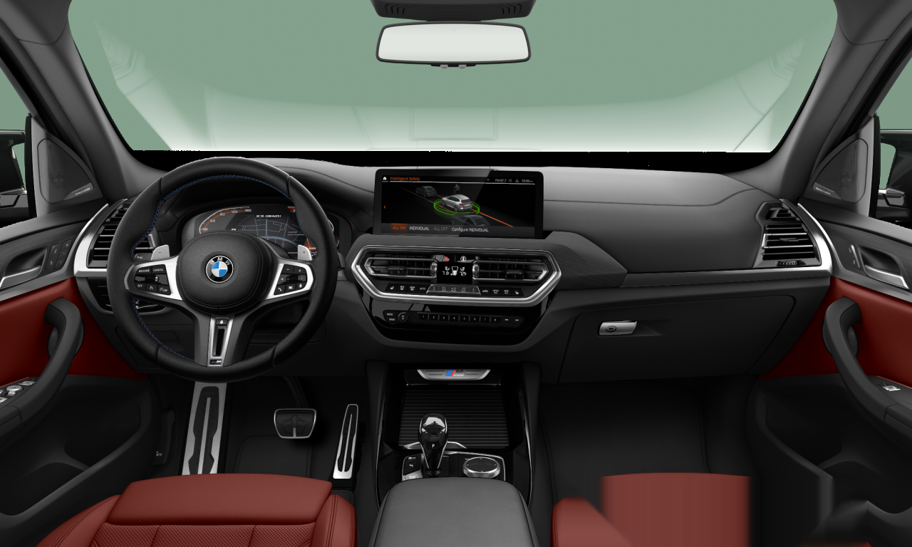 Interior of BMW X3 M40i (G01 (MUE)), VIN 5UX83DP09P9N60160