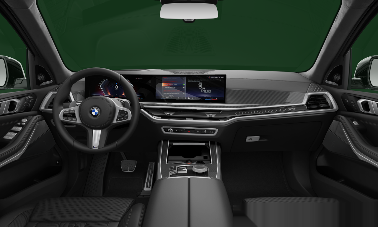 Interior of BMW X7 xDrive40d (G07 (MUE)), VIN WBA21EN09R9X28899