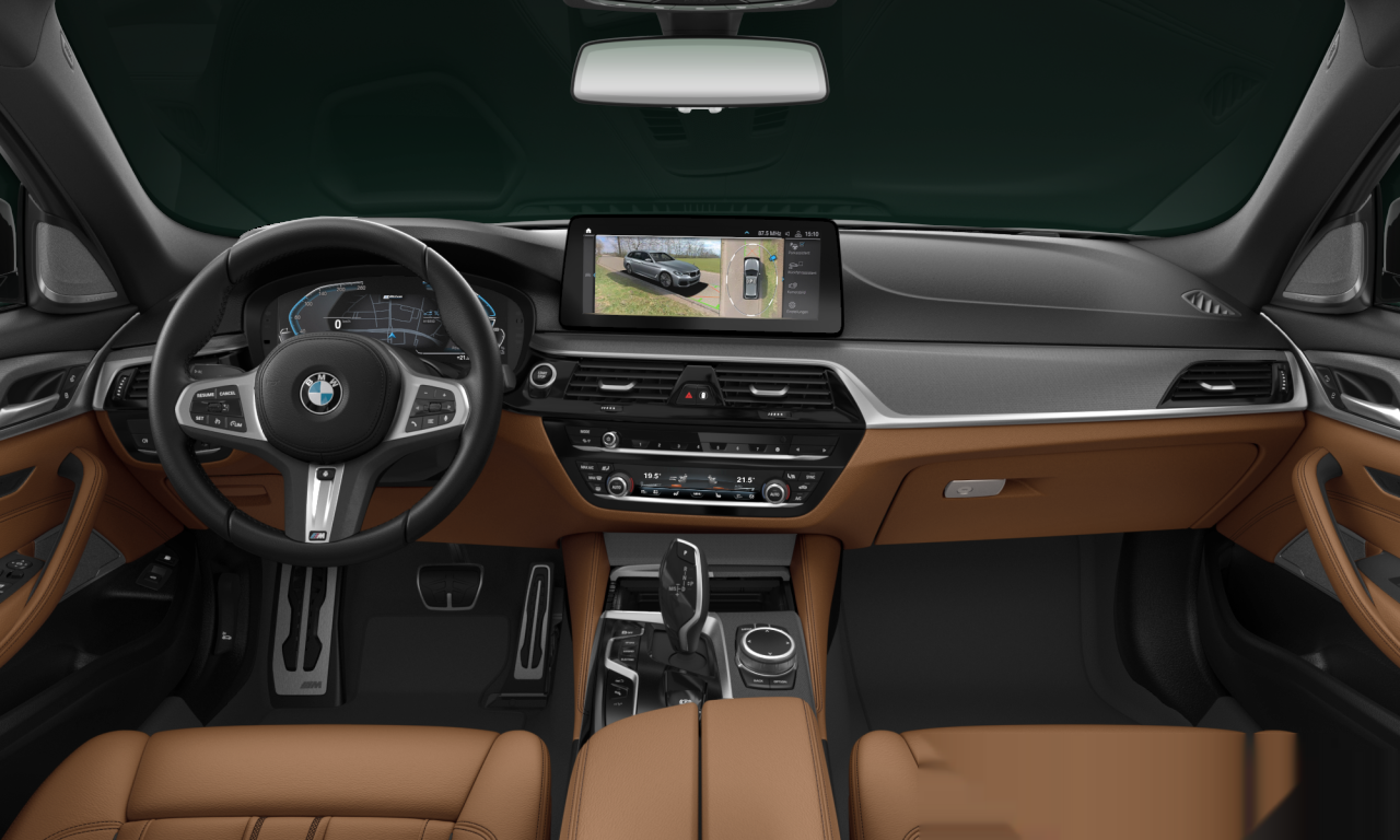 Interior of BMW 530e xDrive (G31 (MUE)), VIN WBA31CG09MCH05224