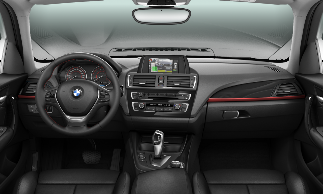 Interior of 2016 BMW 118i (F20 (MUE)), VIN WBA1R520905C71954