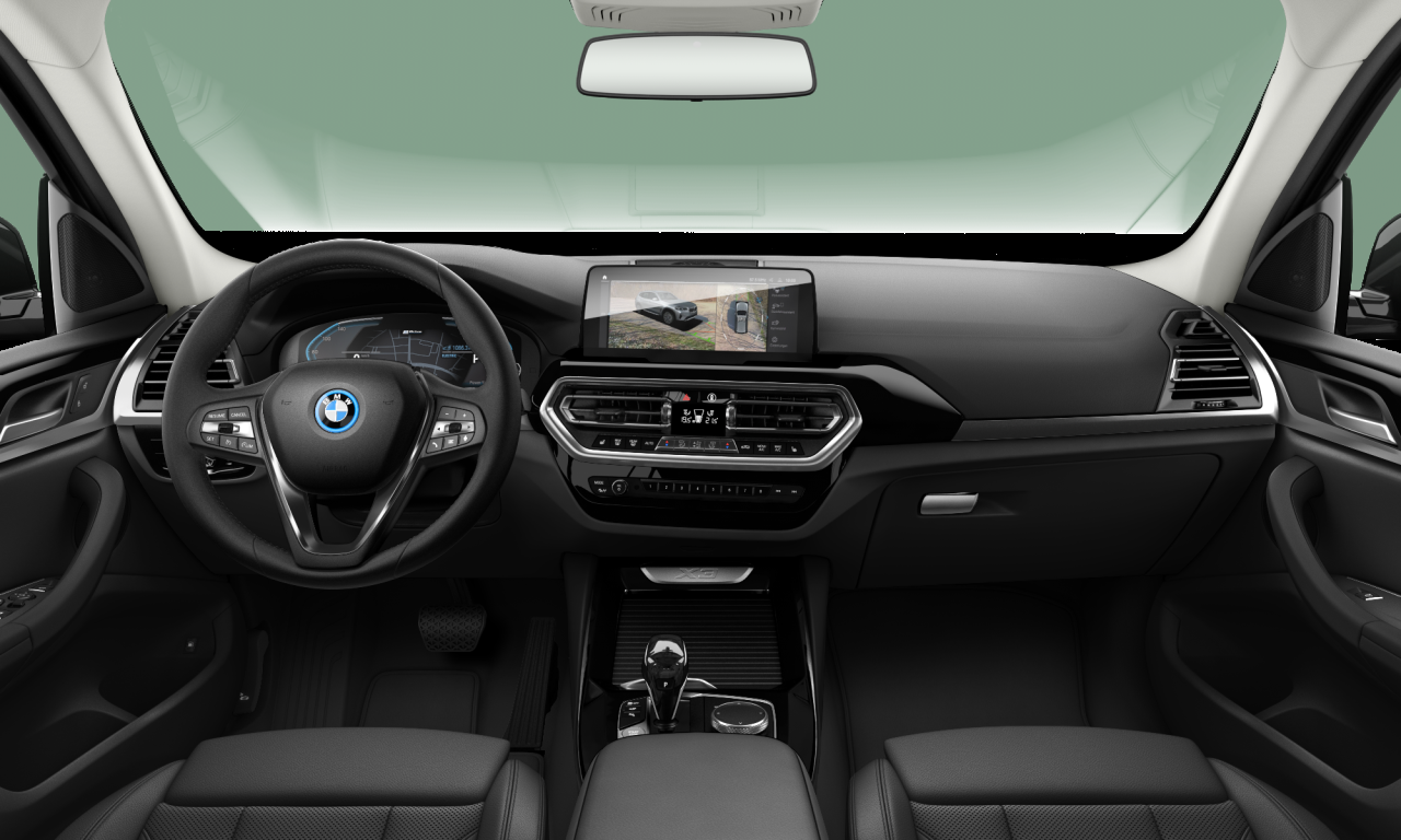 Interior of 2021 BMW X3 xDrive30e (G01 (MUE)), VIN WBA61DP0009K60945
