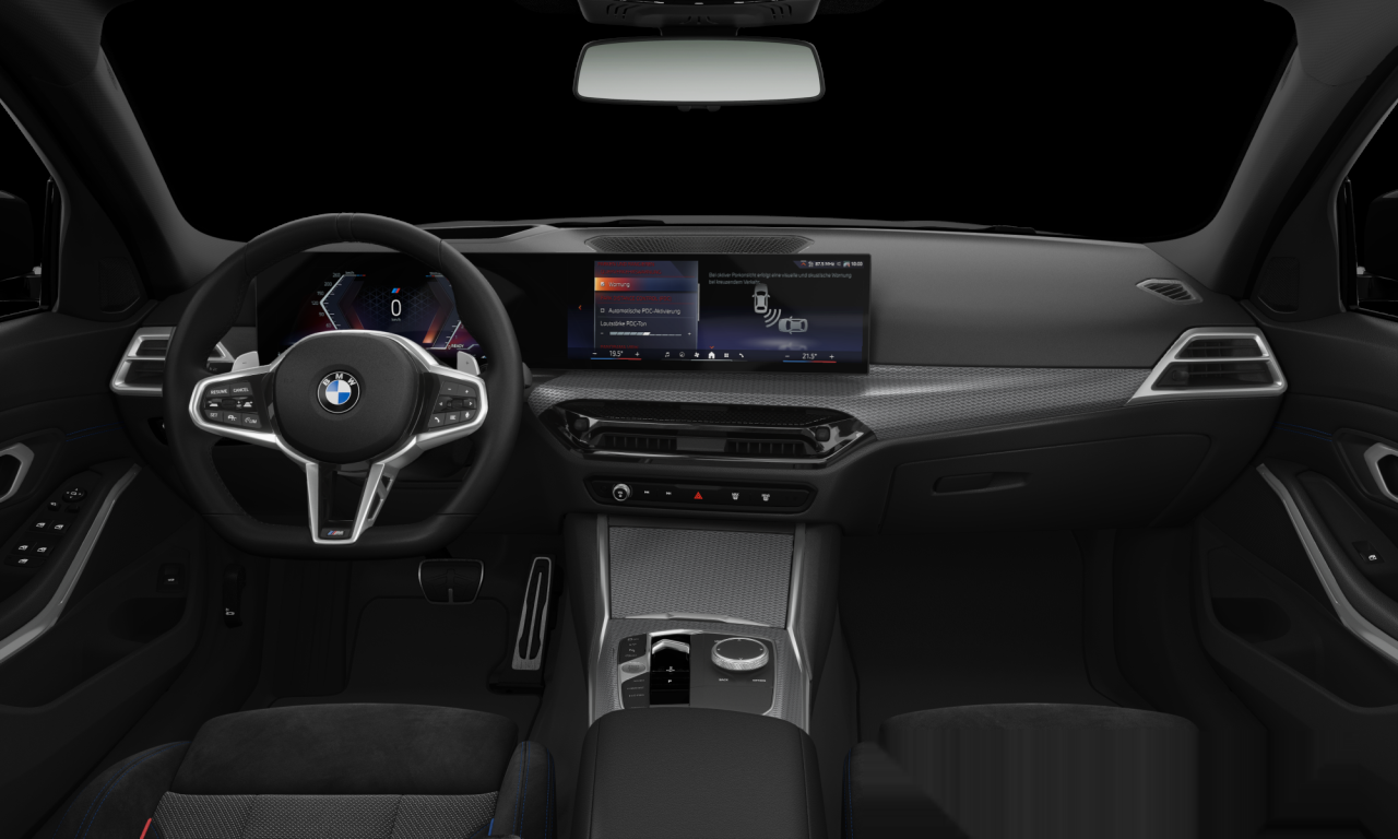 Interior of 2025 BMW 320i (G21 (MUE)), VIN WBA21FY0X0FV86682