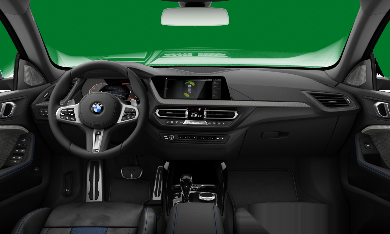 Interior of BMW 220d xDrive (F44), VIN WBA71AM0707M94289