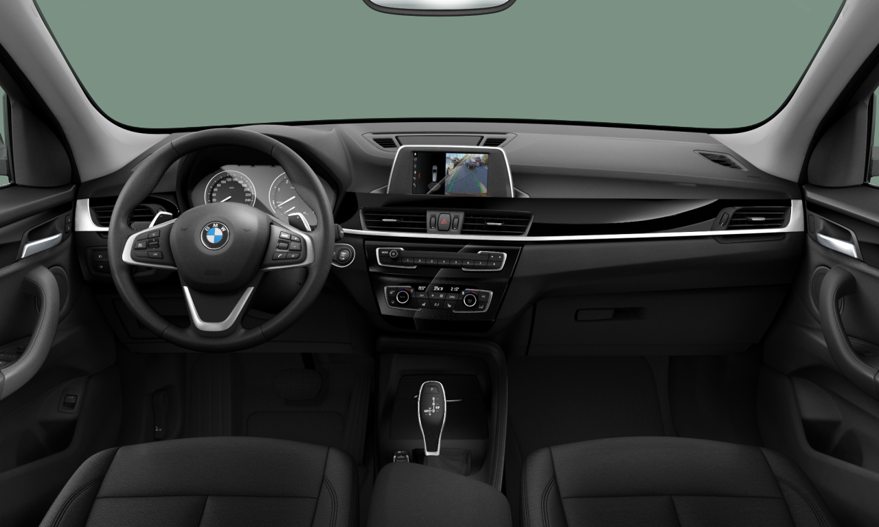 Interior of BMW X1 xDrive18d (F48), VIN WBAJH7103K5N76284