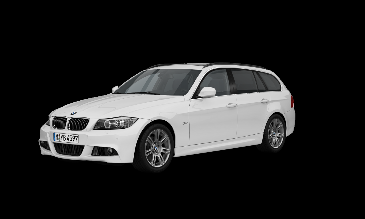 Exterior of 2010 BMW 325d (E91 (MUE)), VIN WBAUX91060A942769