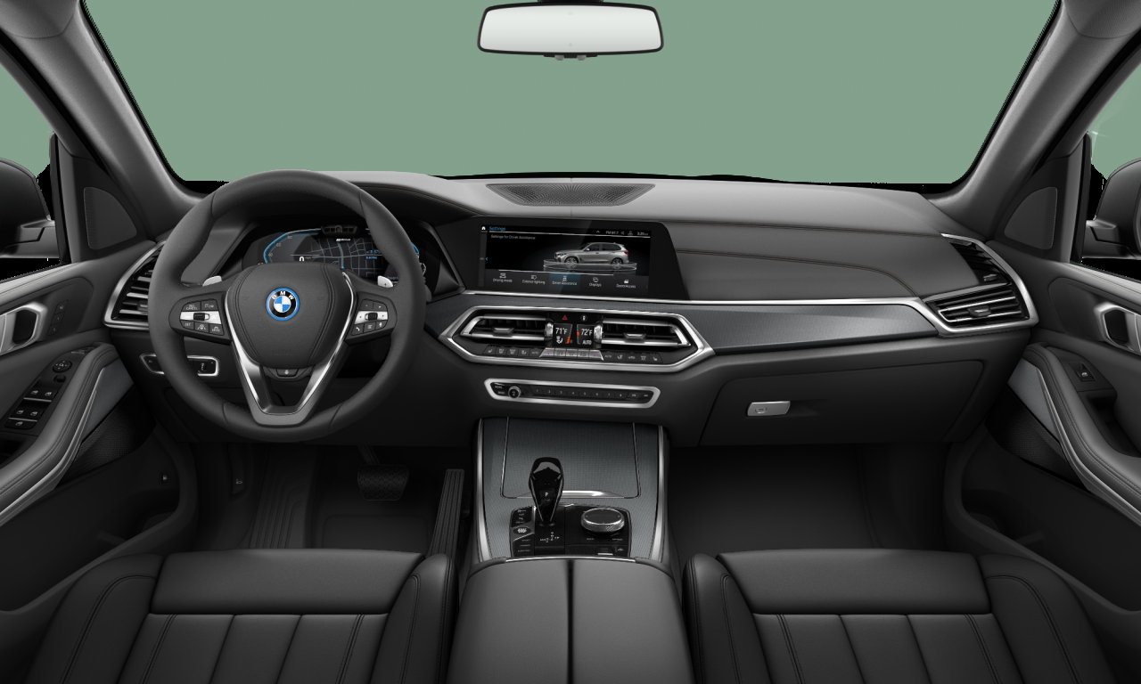 Interior of BMW X5 xDrive45e (Sports Activity Vehicle (5 Doors)), VIN 5UXTA6C09M9D37939