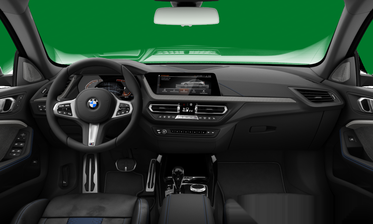 Interior of 2020 BMW 218i (F44), VIN WBA11AK0107F73808