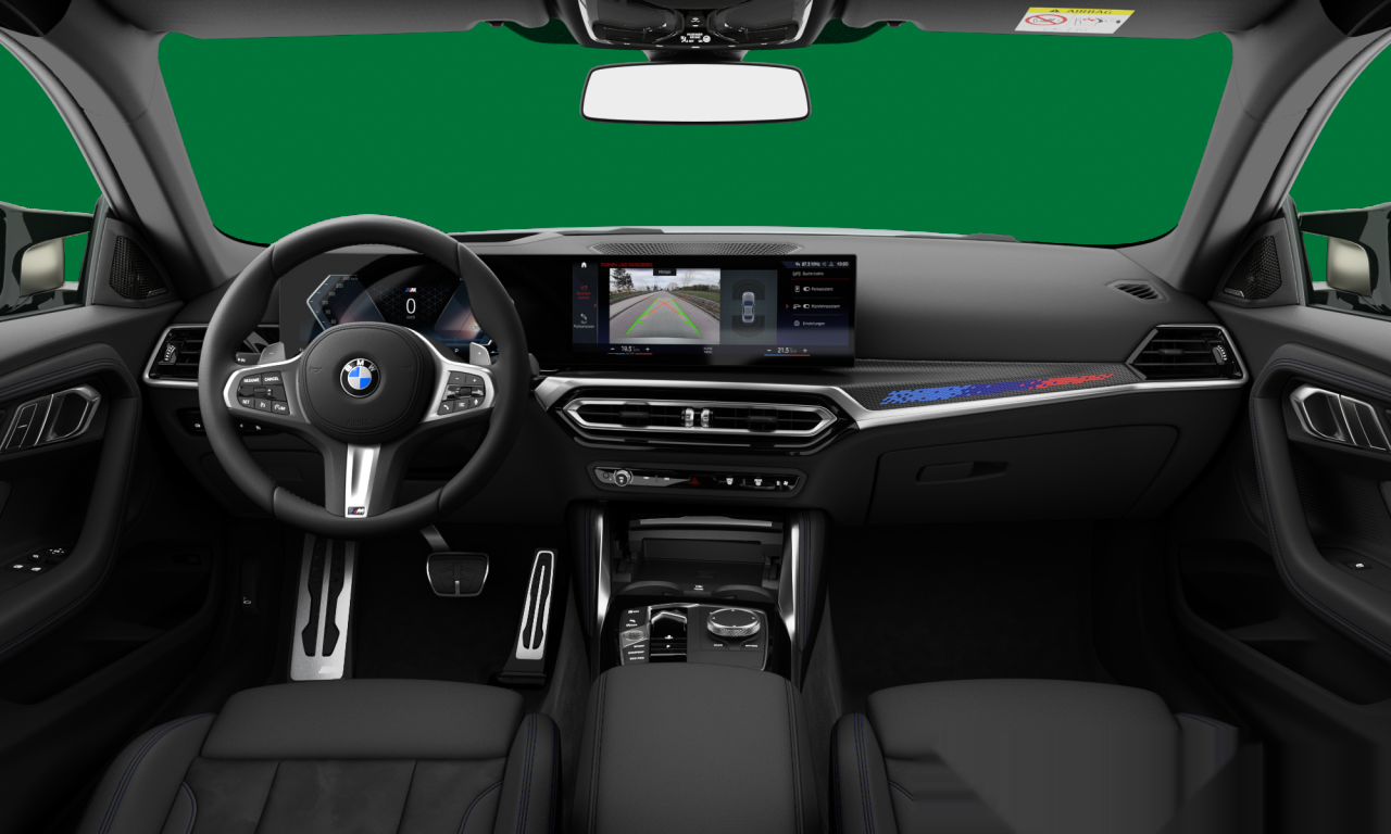 Interior of 2023 BMW M240i (G42), VIN WBA41CM0708D66260