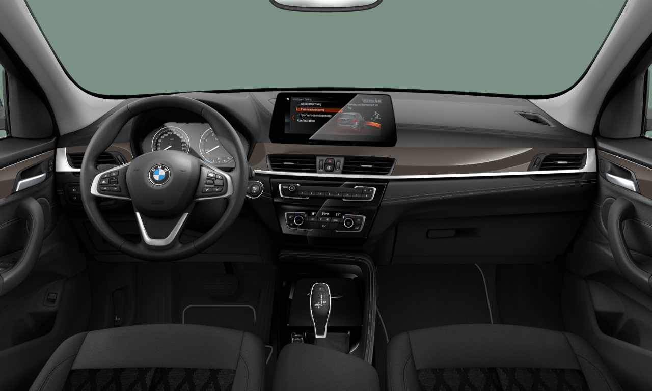 Interior of 2020 BMW X1 xDrive18d (F48 (MUE)), VIN WBA32AD0503M38015