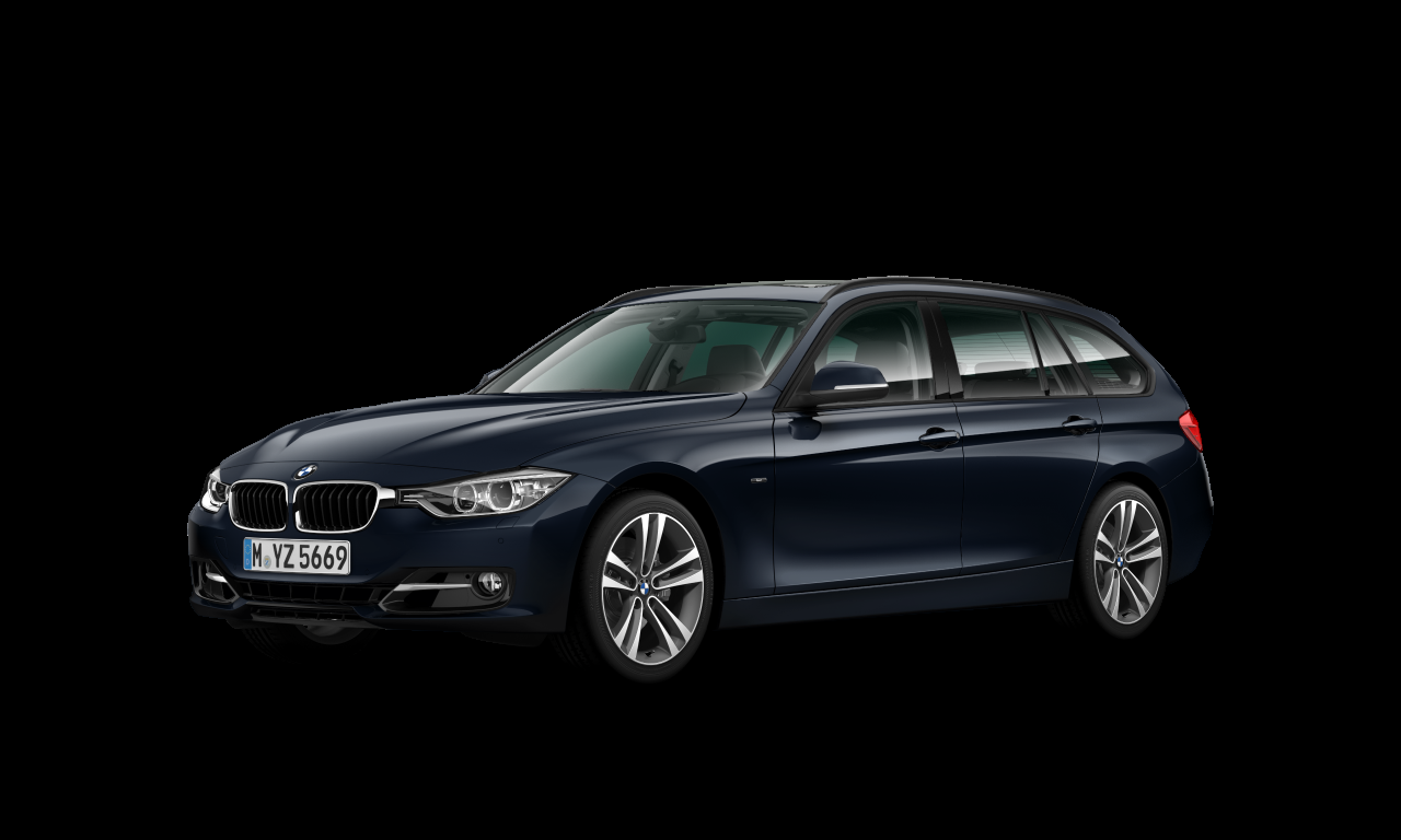 Exterior of 2012 BMW 330d (F31), VIN WBA3L51080F486440