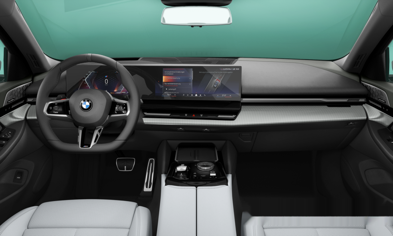 Interior of BMW 520d (G61), VIN WBA11GW010CU45232