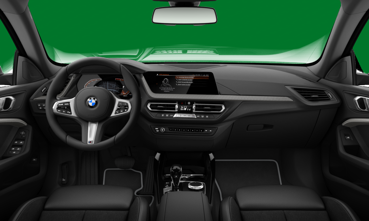 Interior of BMW 218i (F44), VIN WBA11AK0207J01758