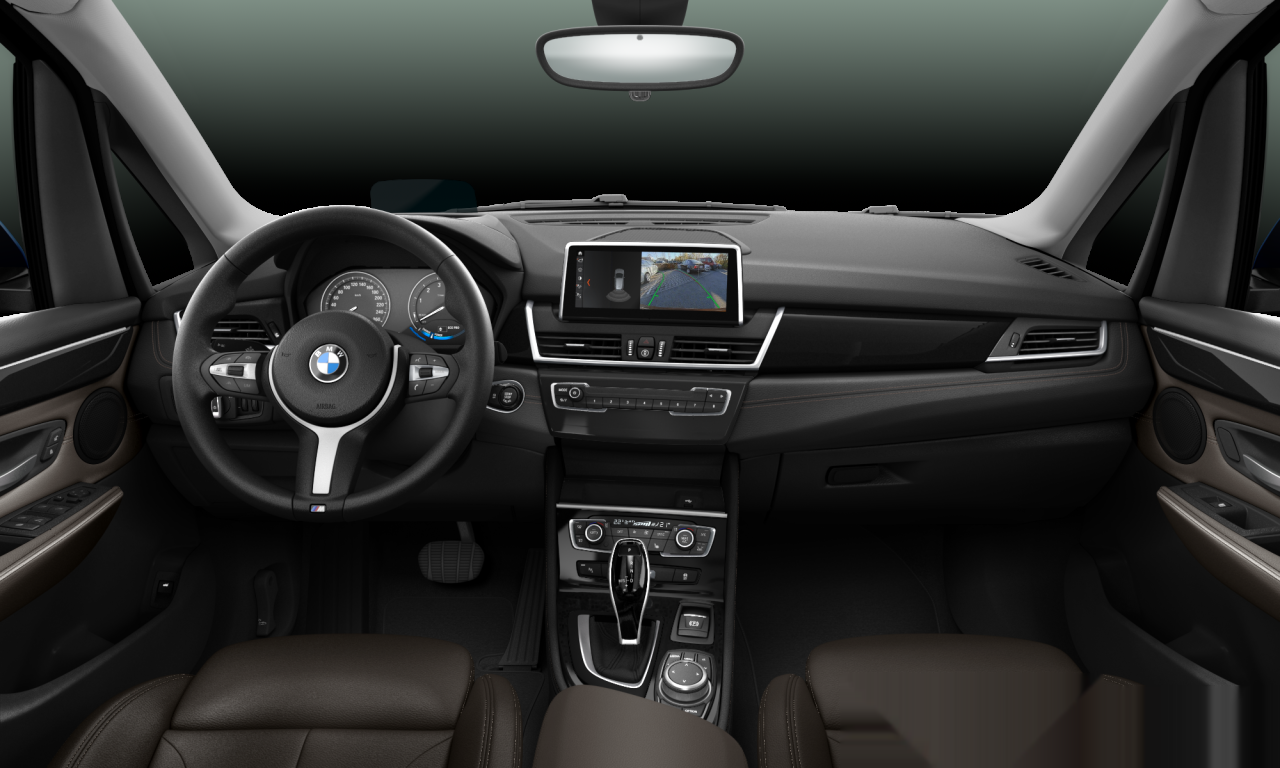 Interior of BMW 218i (F46 (MUE)), VIN WBA6V710905S61775