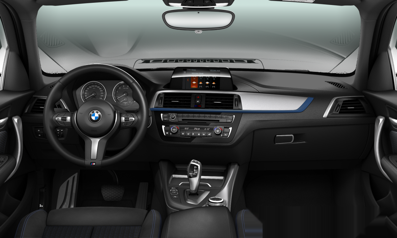 Interior of 2018 BMW 118i (F20 (MUE)), VIN WBA1R520905C80329