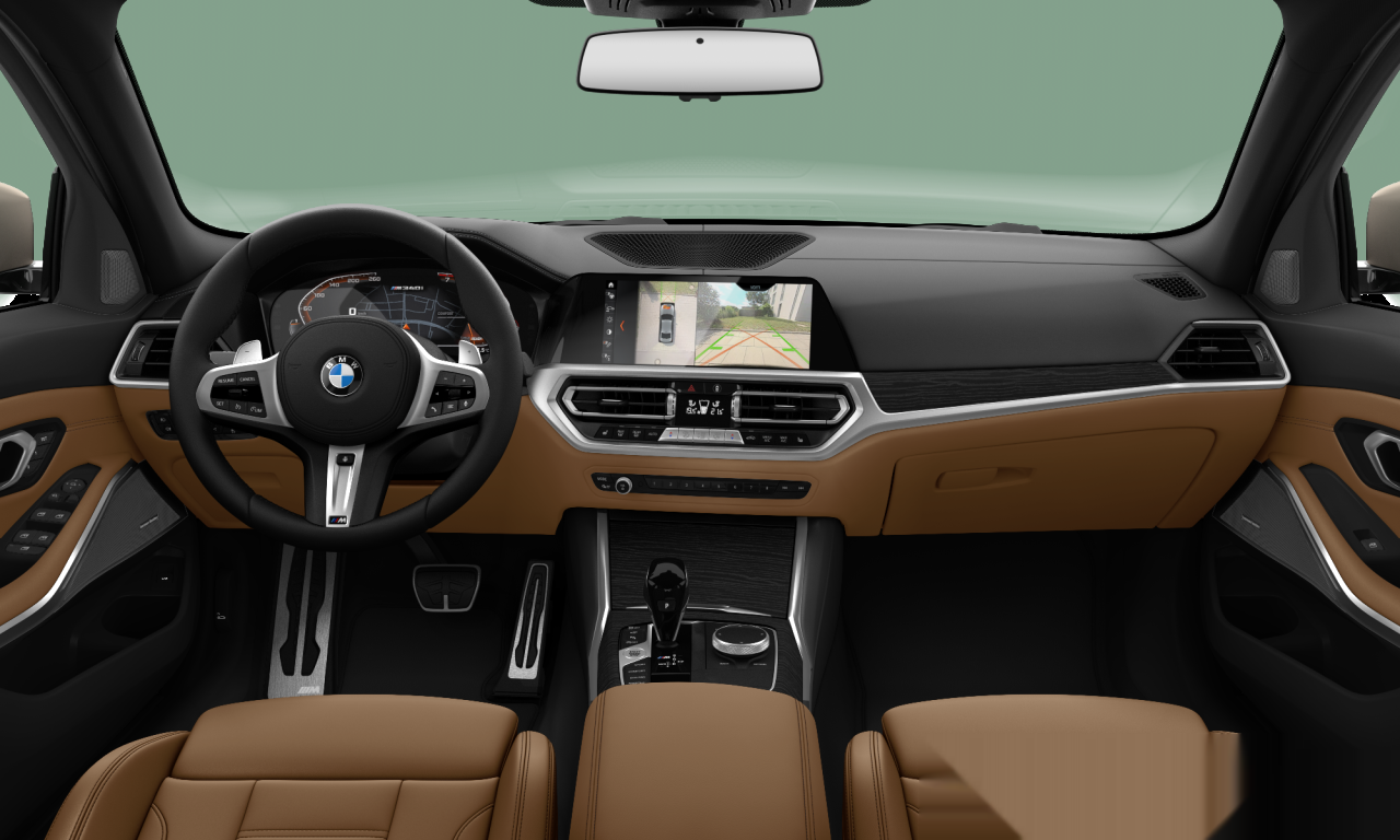 Interior of BMW M340i xDrive (G20), VIN WBA5U9C0XLFJ78541
