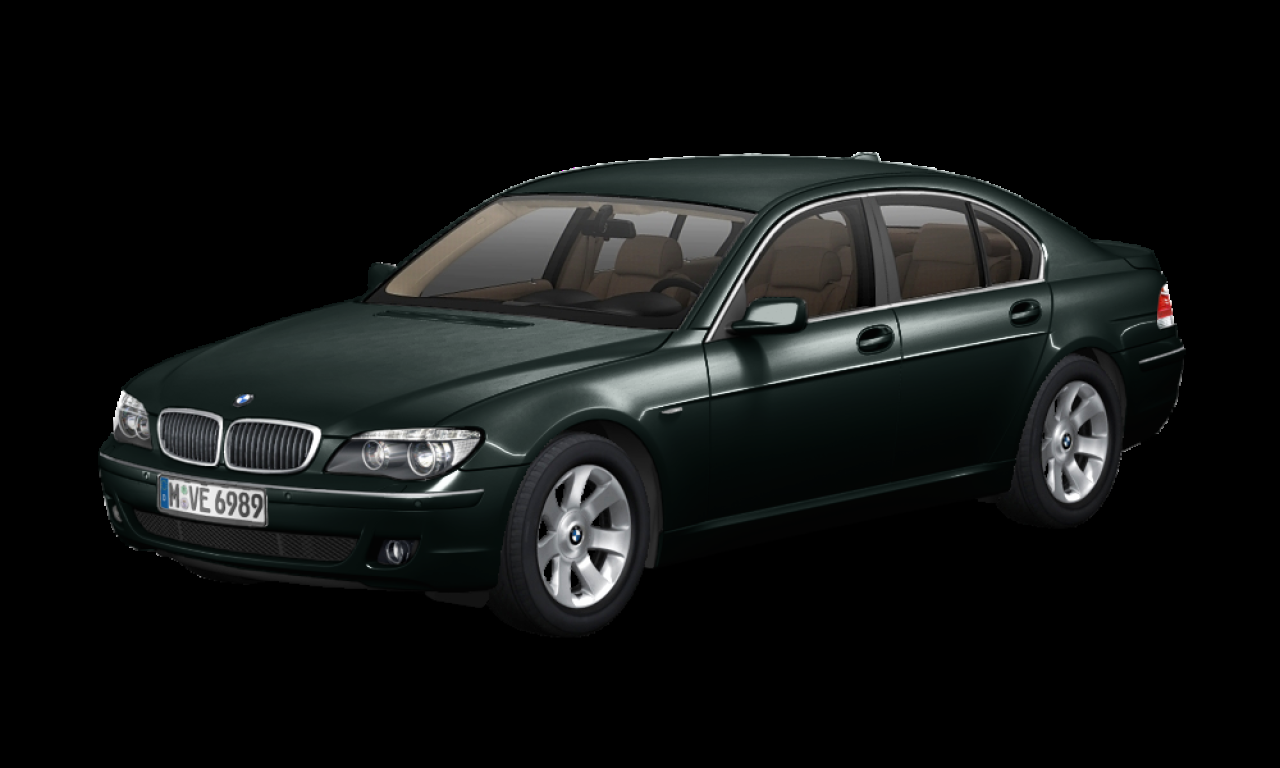 Exterior of BMW 745D (E65), VIN WBAHM61020DH92766
