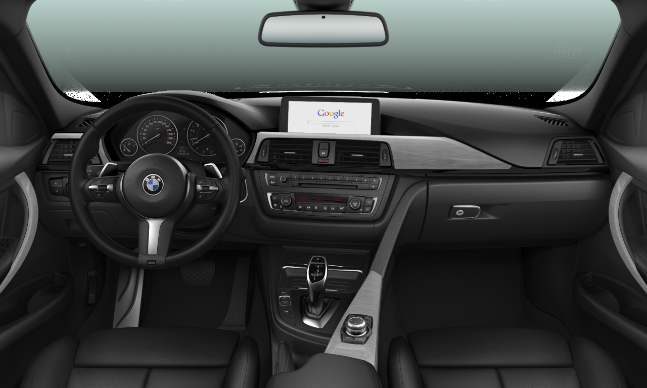 Interior of 2013 BMW 335i xDrive (F31), VIN WBA3H91050F187853
