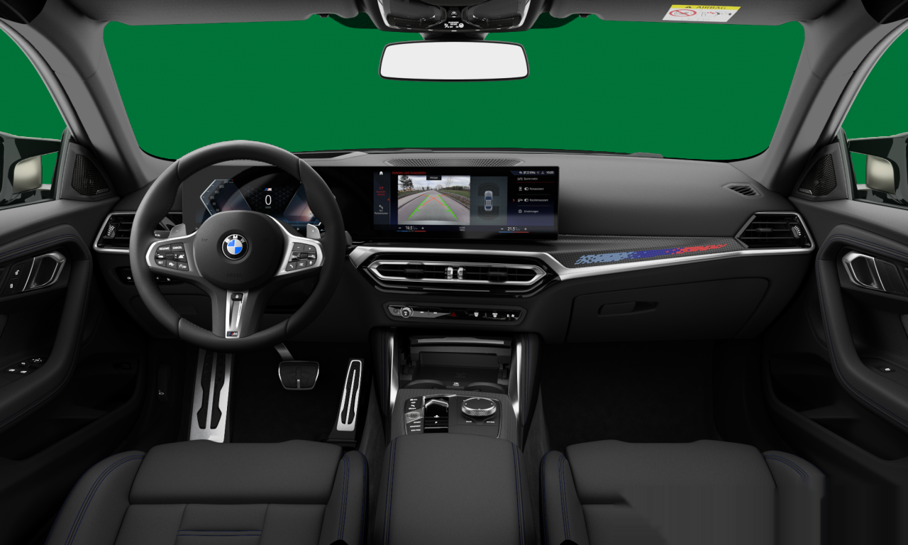 Interior of BMW M240i xDrive (G42), VIN WBA51CM0308C82571
