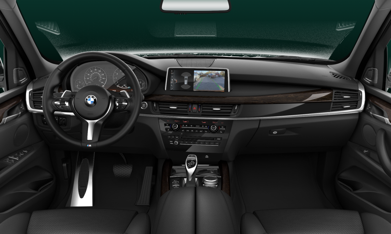 Interior of BMW X5 xDrive35i (F15), VIN 5UXKR0C39H0V71498