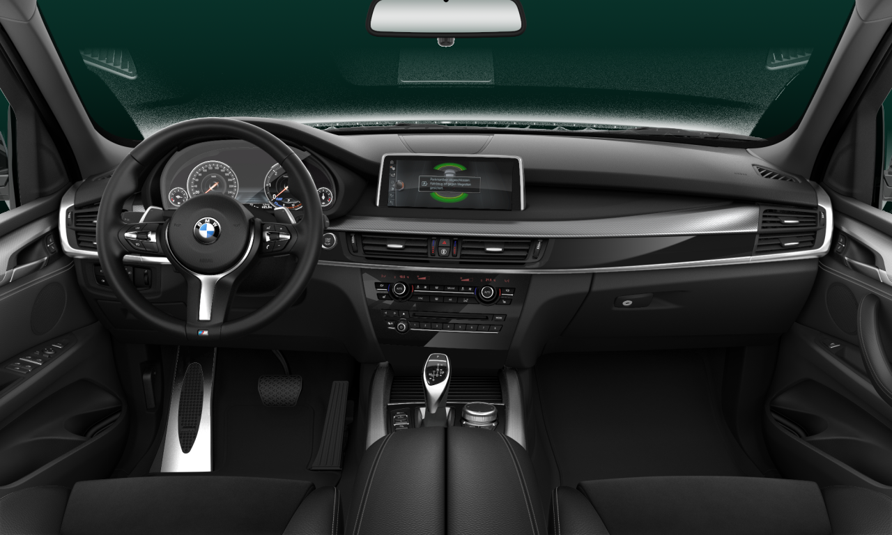 Interior of 2017 BMW X5 xDrive30d (F15), VIN WBAKS410400W57597
